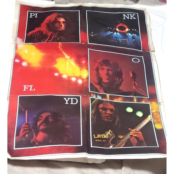 Pink Floyd Dark Side Moon Vinyl Insert Band Poster 20"x30" Psychedelic - Picture 2 of 16